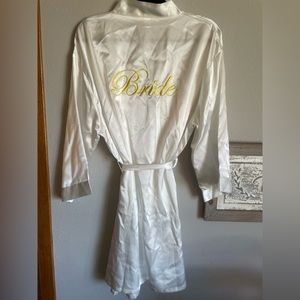 Satin Bride Robe